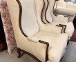 Paire de bergères de style Louis XV en b