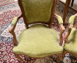Paire de fauteuils cabriolets style Loui
