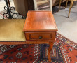 Banquette assise velours et tiroir en me