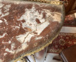 Vitrine de style Louis XV en placage et 