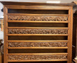 Buffet breton en vaisselier ouvrant en p