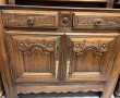 Buffet breton en vaisselier ouvrant en p