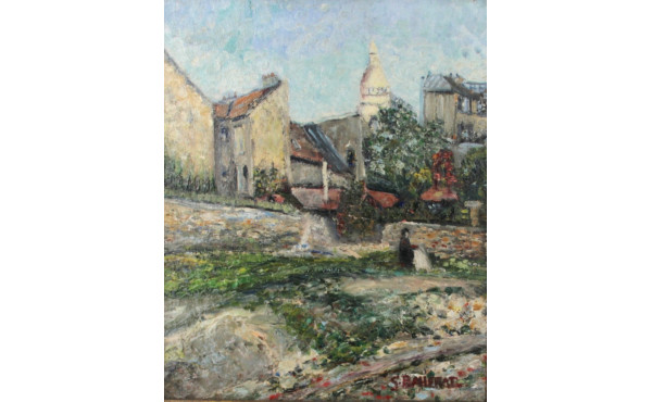 Georges BALLERAT (1902-2000) "Vieux quar