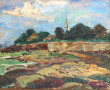 Ecole Française Xxème "Paysage de bord d
