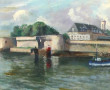 Georges THOUVENOT (1909-2008) "La ville-