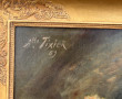 Ecole française XIXe "Nature morte aux f