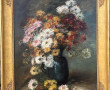 Ecole française XIXe "Nature morte aux f
