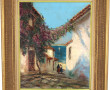 R.U. RINALDI (Xxème) "Vieille rue à Bany