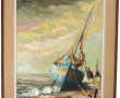 M. FORMENTIN (Xxème) "Les Bateaux, Golfe