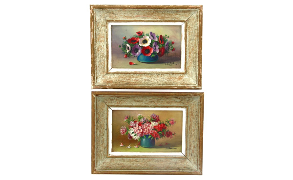 Jean BILLARD (1899-1997) "Bouquet d'aném