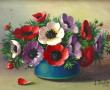 Jean BILLARD (1899-1997) "Bouquet d'aném