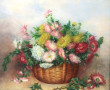 Ecole Française début Xxème "Panier fleu