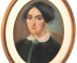 Ecole Française "Portrait de jeune femme