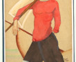 "Portrait de marin à la rame" dessin réh