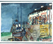 Christian SANSEAU (1952) "Le café du por