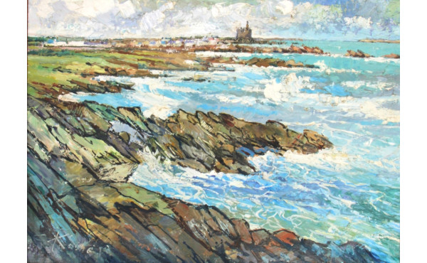 Ecole Bretonne des années 70 "Marine ave