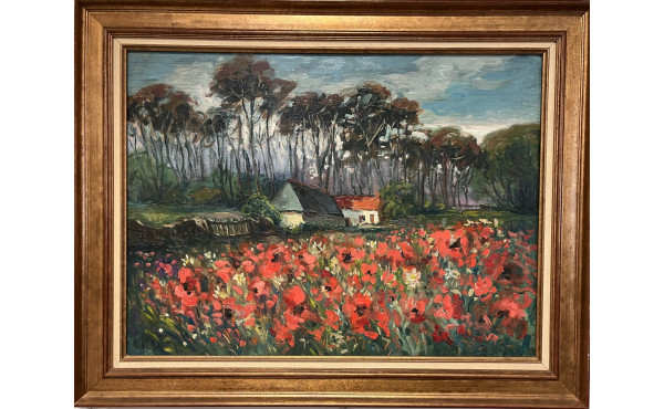 Maurice NEVEU (1919-2012) "Paysage de ca