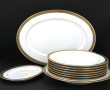 De NOBLAT Limoges - 6 assiettes, 2 plats