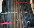 Tapis kilim en laine dans les tons bleu 