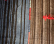 Tapis kilim en laine dans les tons bleu 