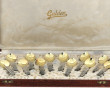 GULDEN - 12 cuillères à moka en métal ar