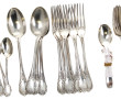 CHRISTOFLE Décor Marly - 7 fourchettes d