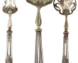Paire de petits couverts de service, cui