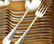 FRENAIS - 12 couverts de table en métal 
