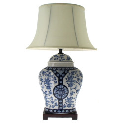 CHINE - Lampe en porcelaine chinoise mod