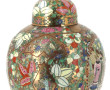 CHINE Xxème - Potiche en porcelaine poly