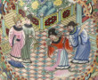 CHINE Xxème - Potiche en porcelaine poly
