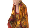 BOUDDHA - Sculpture en bois sculpté poly
