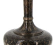INDE - Vase BIDRI en métal à riche décor