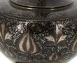 INDE - Vase BIDRI en métal à riche décor