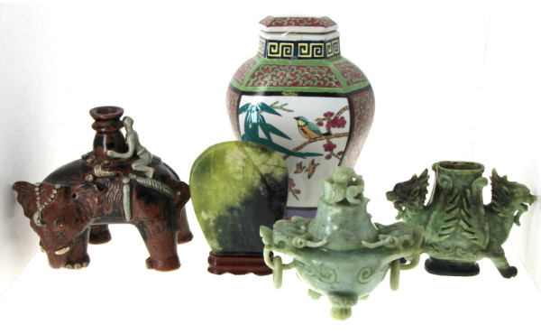Potiche en porcelaine de Chine, travail 