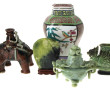 Potiche en porcelaine de Chine, travail 