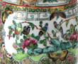 CHINE Décor Canton - Paire de vases en p