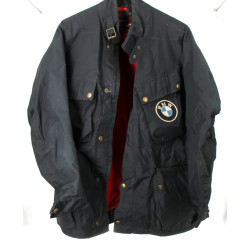 BMW - Manteau de pluie vintage en toile 