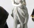 Lot de 4 figurines en porcelaine (accide