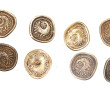LE MINOR - Lot de 11 boutons en métal ar