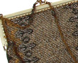Baguier fin XIXème en nacre et métal H 1