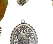 Lot comprenant une médaille croix du com