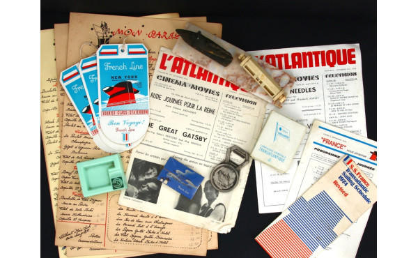 PAQUEBOT FRANCE 1974 - Programmes, cend