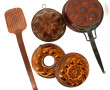 Lot de cuivres culinaires