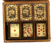 Coffret à jeux Napoléon III el laque à d