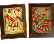 Coffret à jeux Napoléon III el laque à d