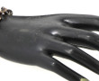 Bracelet fin XIXème à maillons en gutta-