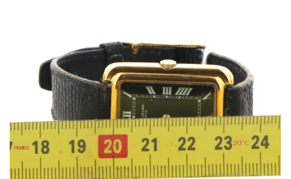 FAVRE-LEUBA - Montre mécanique rectangul