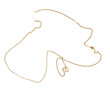 Elément d'une chaîne en or jaune 18 cts,
