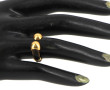 Bague jonc en or jaune 18 cts (750ème) e